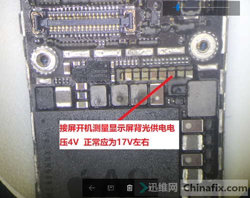 实地小白成功修复iPhone 6屏幕不显示故障！