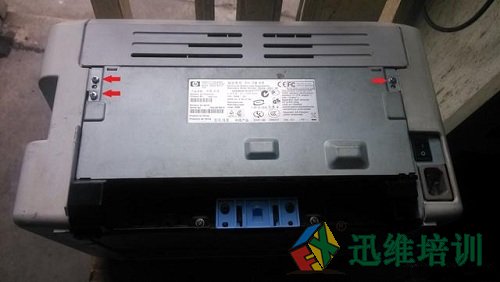 惠普HP1020黑白激光打印机卡纸不出纸维修 图2