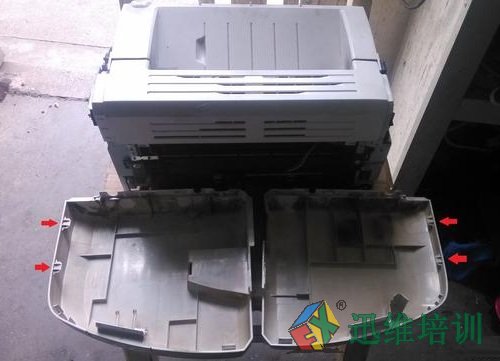 惠普HP1020黑白激光打印机卡纸不出纸维修 图4