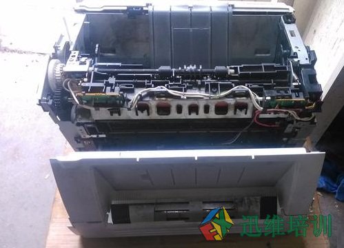 惠普HP1020黑白激光打印机卡纸不出纸维修 图6