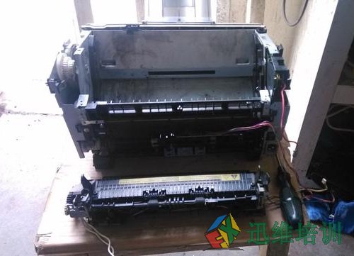 惠普HP1020黑白激光打印机卡纸不出纸维修 图9