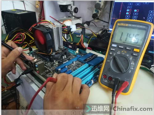 华硕P8H61 PLUS开机进不了系统维修
