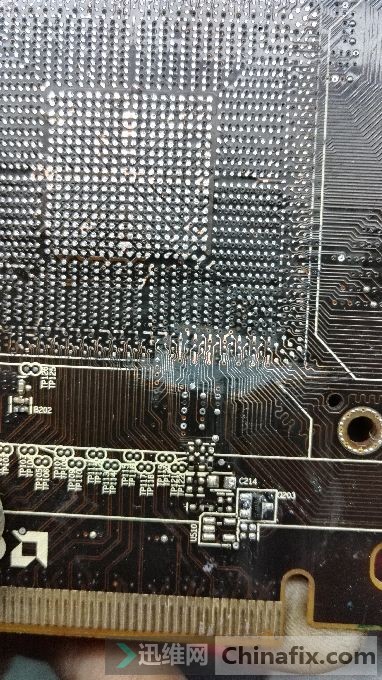 HIS HD6950显卡开机卡代码,电脑显示器不显示维修 图1