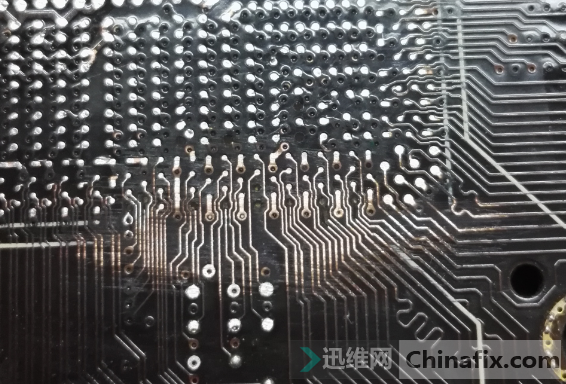 HIS HD6950显卡开机卡代码,电脑显示器不显示维修 图2