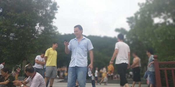 秋高气爽,迅维学员凤凰山游玩
