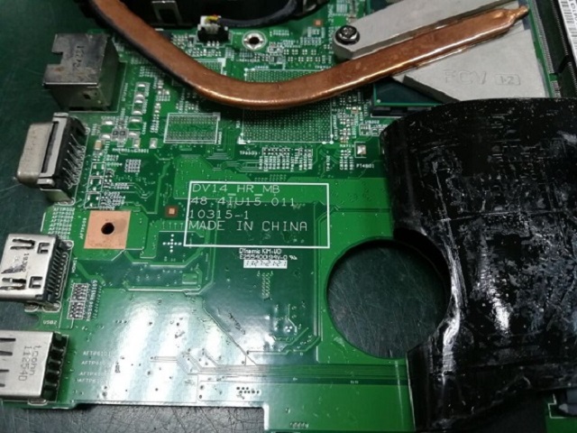 DELL N4050笔记本不开机,按开关没反应故障维修