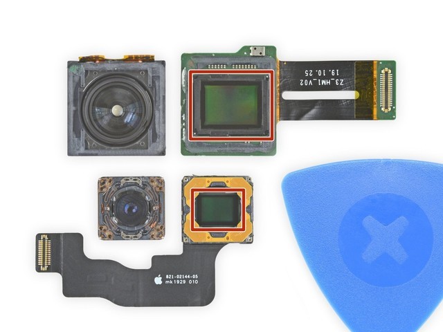 三星Galaxy S20 Ultra手机拆解镜头模块