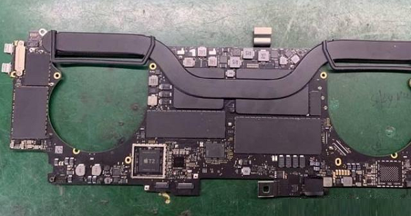 苹果MacBook Pro A1990笔记本进水不开机,刷T2固件修复 图1
