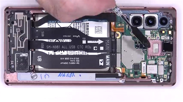 5G手机三星Galaxy Note20拆机 图7