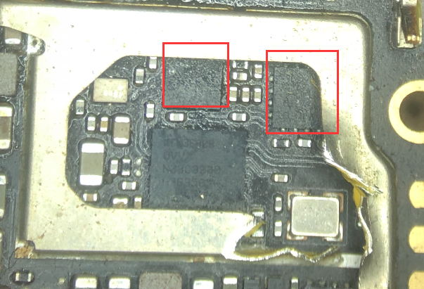 重摔OPPO R9S手机WiFi无法打开,拒绝接入维修 图7