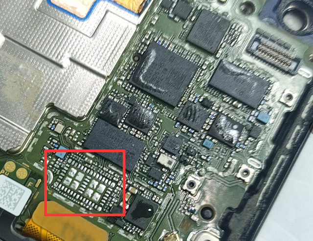 5G手机华为Nova 7se摔后有4G信号无法上网维修 图4
