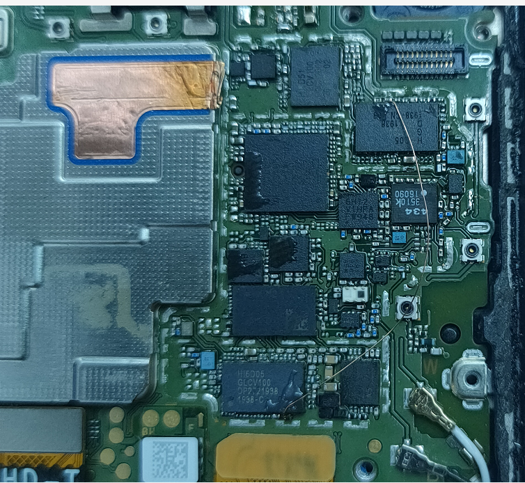 5G手机华为Nova 7se摔后有4G信号无法上网维修 图6