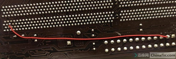 迅维培训学员分享:华擎H61M-VS主板触发掉电,风扇转一下就停 图3