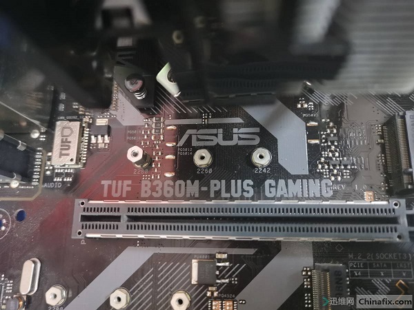 华硕TUF B360M-PLUS GAMING主板不触发,间歇性掉电维修 图1