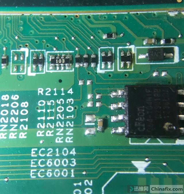 迅维实地学员分享:二修DELL 2421笔记本不开机 图5