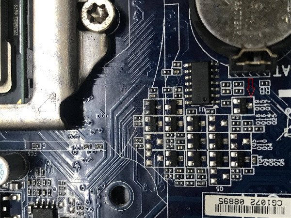 迅维培训学员分享:技嘉GA-H61M-DS2主板反复上电掉电维修 图7