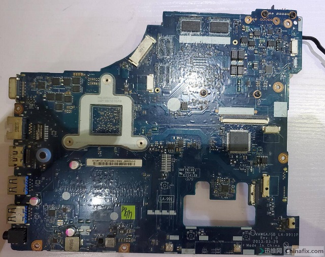 迅维远程学员分享:二修联想G505笔记本不开机 图1