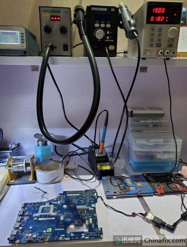 迅维远程学员分享:二修联想G505笔记本不开机 图4
