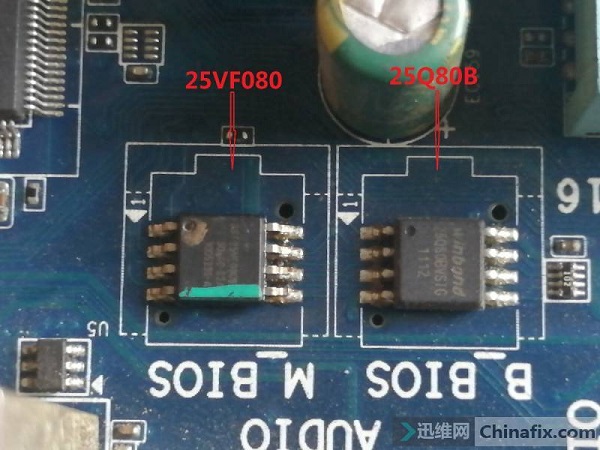 技嘉GA-M68MT-S2P主板开机屏幕不显示维修 图4