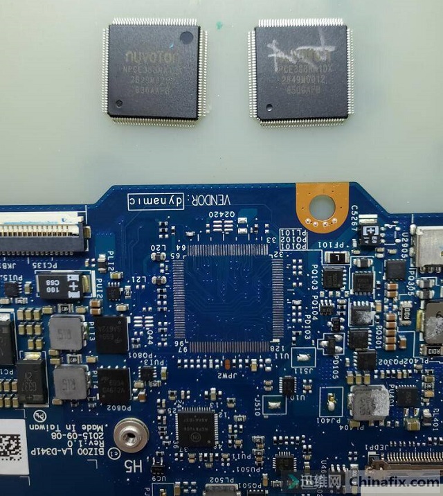 迅维远程学员分享:联想700s-14isk笔记本不开机维修 图7