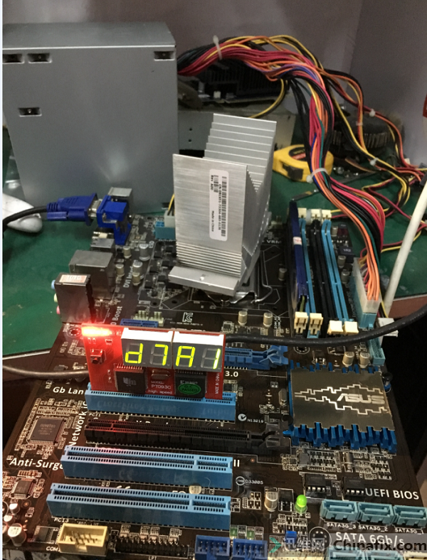迅维培训学员分享:华硕P8B75-V主板上电不触发维修 图4