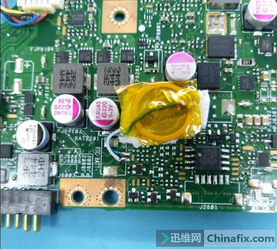 迅维远程学员分享:华硕Y483L笔记本不开机维修 图4