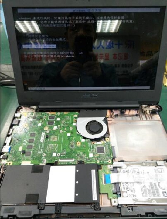 迅维远程学员分享:华硕Y483L笔记本不开机维修 图6
