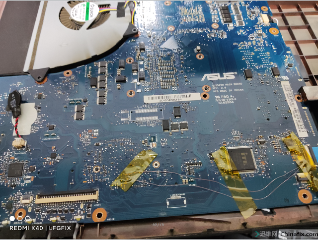 迅维学员分享:ASUS GL552VW USB不能使用简单维修 图5