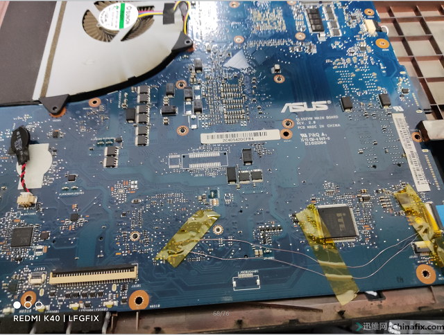 迅维学员分享：ASUS GL552VW USB不能使用简单维修 图5