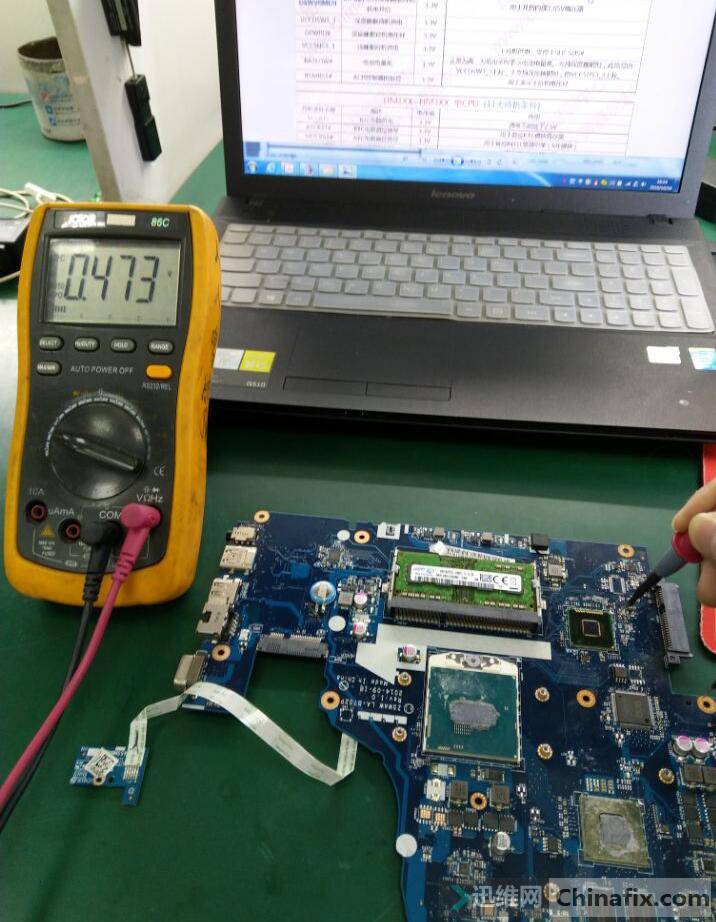 迅维远程学员分享:ACER E5-572不开机之曲折维修过程 图2