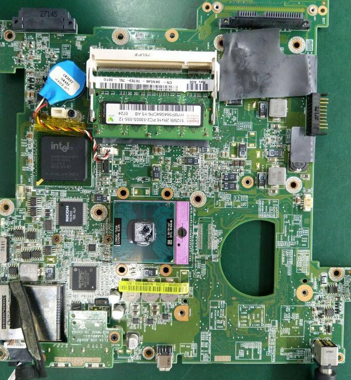 迅维远程学员分享:DELL 1420笔记本主板开机掉电小修 图6