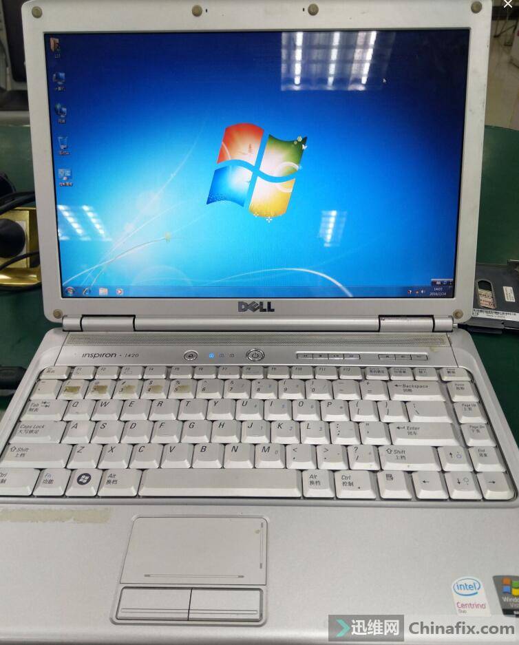 迅维远程学员分享:DELL 1420笔记本主板开机掉电小修 图9
