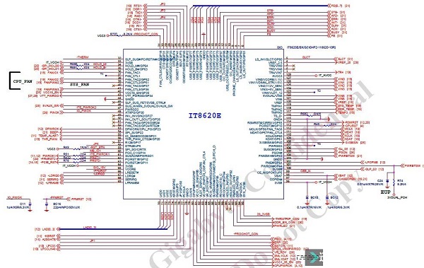 技嘉GA-H81M-DS2主板上电不触发通病维修 图2