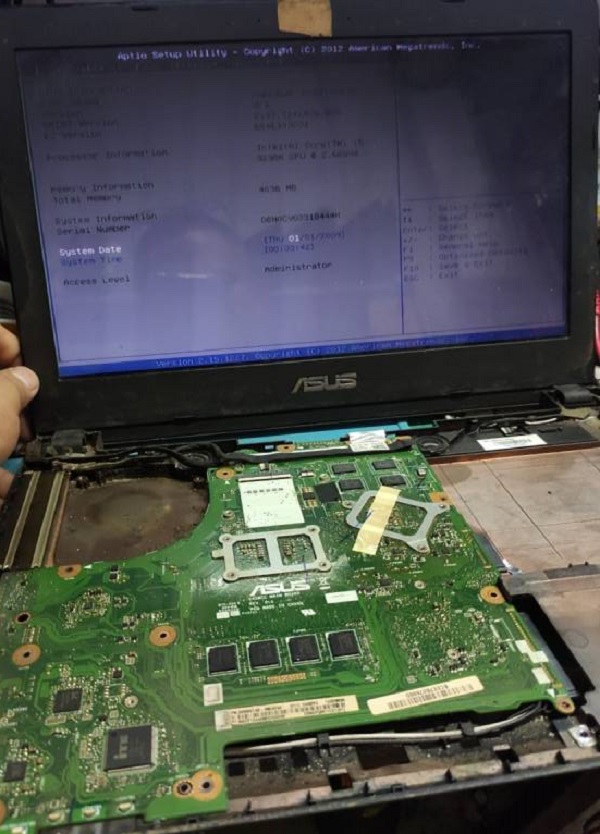 迅维学员分享:华硕F450V笔记本不触发维修 图4