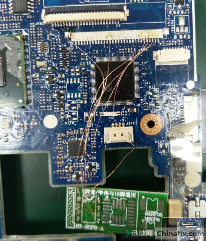 迅维远程学员分享：联想G480笔记本进水不开机维修 图15