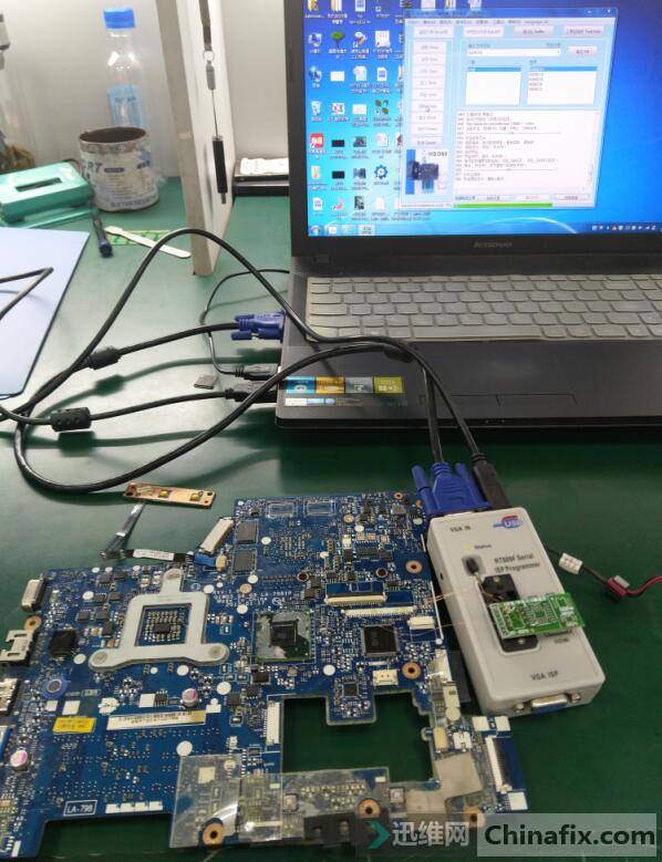 迅维远程学员分享：联想G480笔记本进水不开机维修 图16
