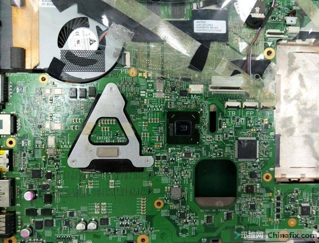 迅维远程学员分享：二修联想V470时开机时不开机 图1