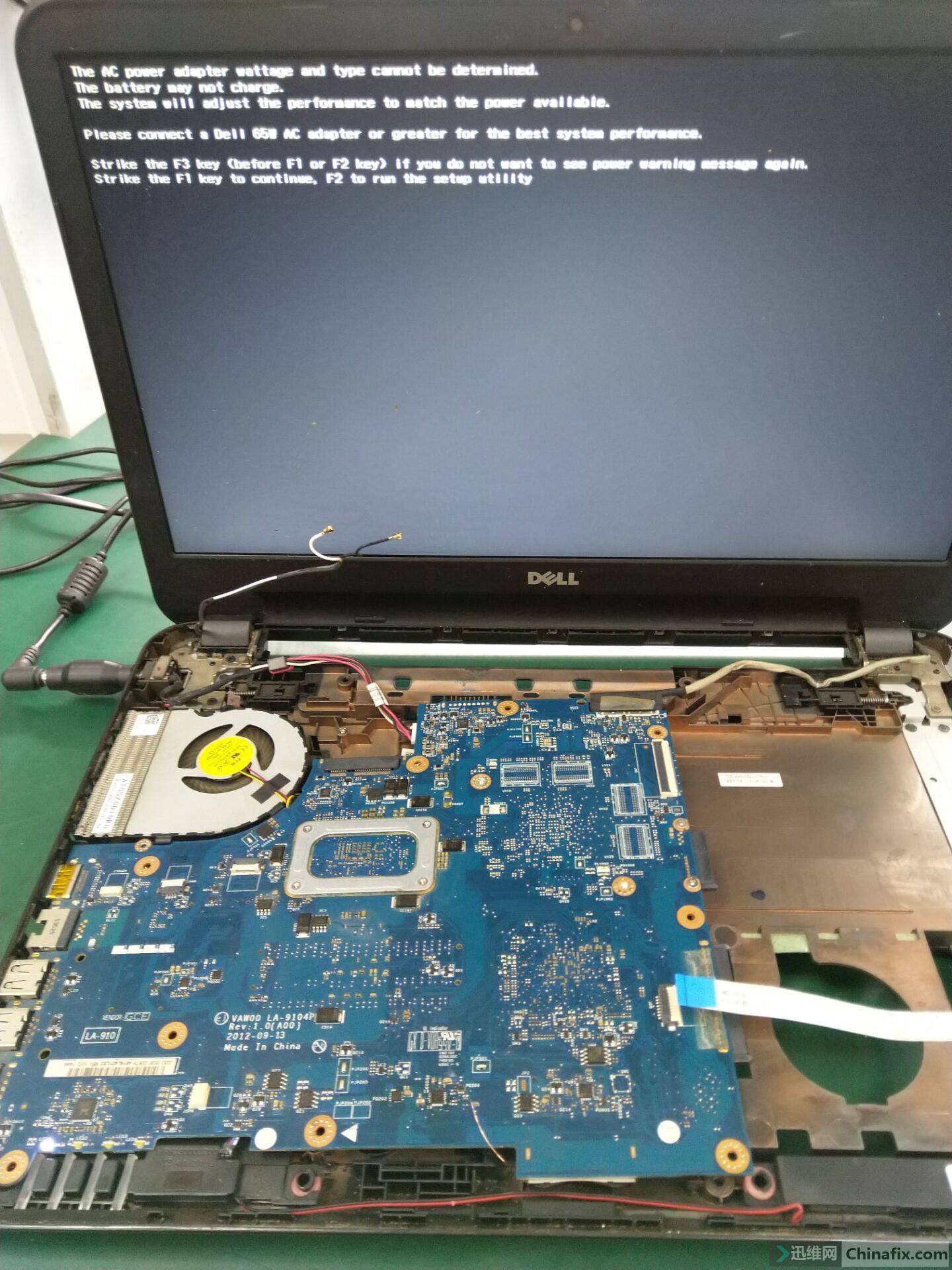 迅维远程学员分享:DELL 15-3521按开关无反应不触发维修 图13