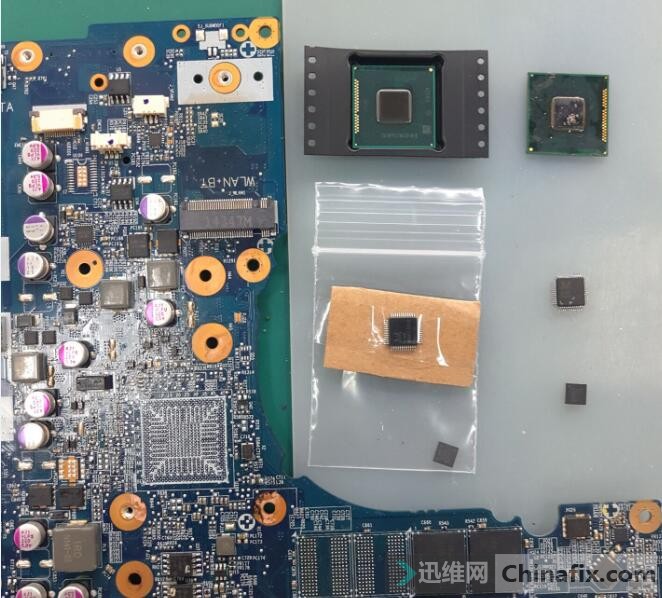 迅维远程学员分享:神舟战神Z7-I78172 S1不开机维修 图11
