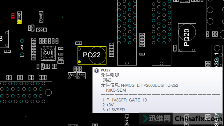 迅维培训学员分享:华硕P8H61-M LX2主板不跑码维修 图1