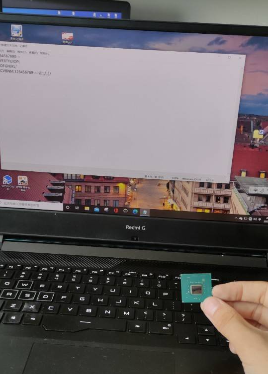 红米XMG-2003游戏本进水不开机维修 图8