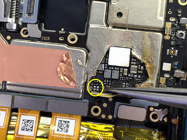 OPPO RENO手机充电慢,换电池无效故障维修 图13