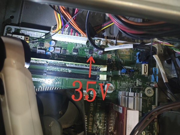 迅维培训学员分享:IPM87-MP主板不触发维修 图1