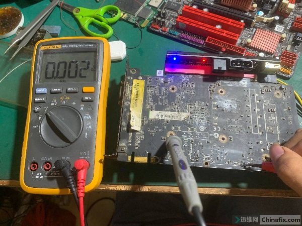 索泰GTX550TI显卡开机不显示维修 图6