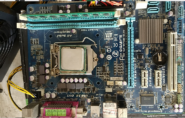 迅维培训学员分享:技嘉B75M-D3V主板触发掉电非通病维修 图1
