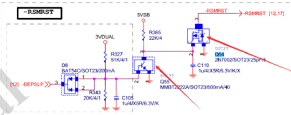 迅维培训学员分享:技嘉B75M-D3V主板触发掉电非通病维修 图3
