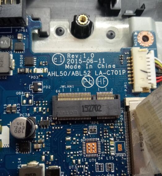 迅维远程学员分享:HP 15-AC067TX笔记本短路维修 图1