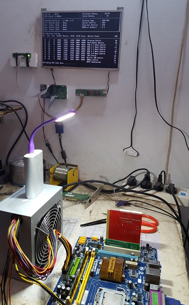 迅维培训学员分享:技嘉GA-G31M-ES2C主板不跑码维修 图5