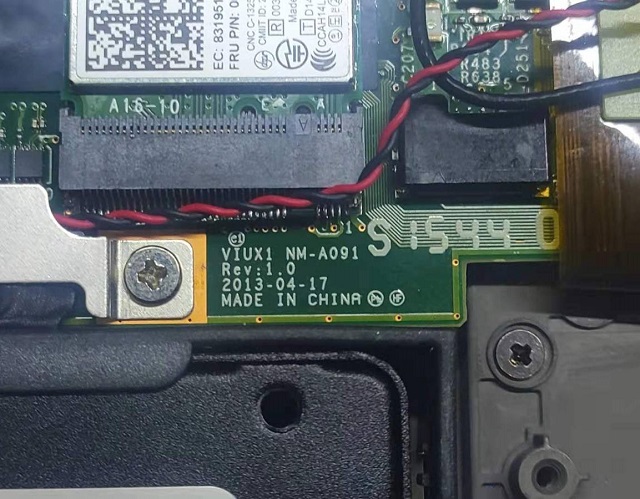 迅维学员分享:联想X250笔记本无电流维修 图1