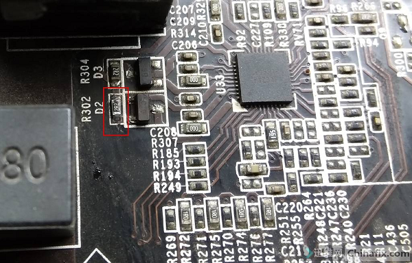 迅维培训学员分享：七彩虹C.B85AK V21主板开机不显示维修 图1